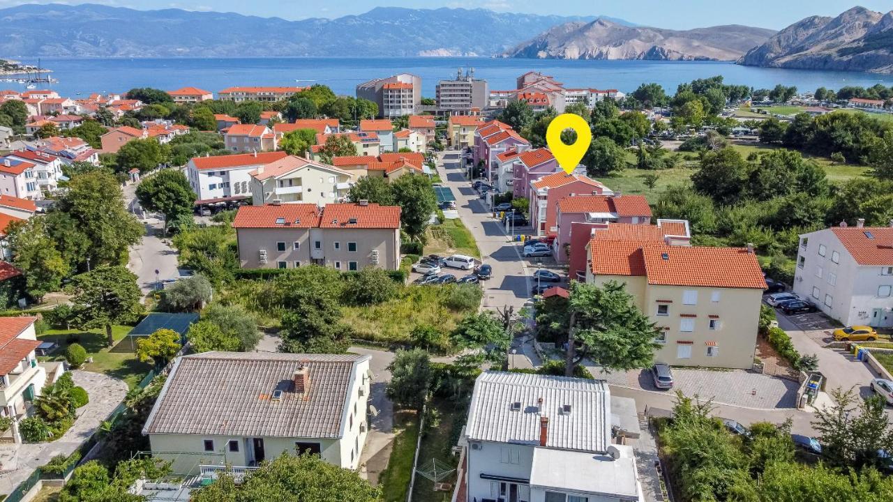 Apartments Melania & Antonia Baška Eksteriør bilde